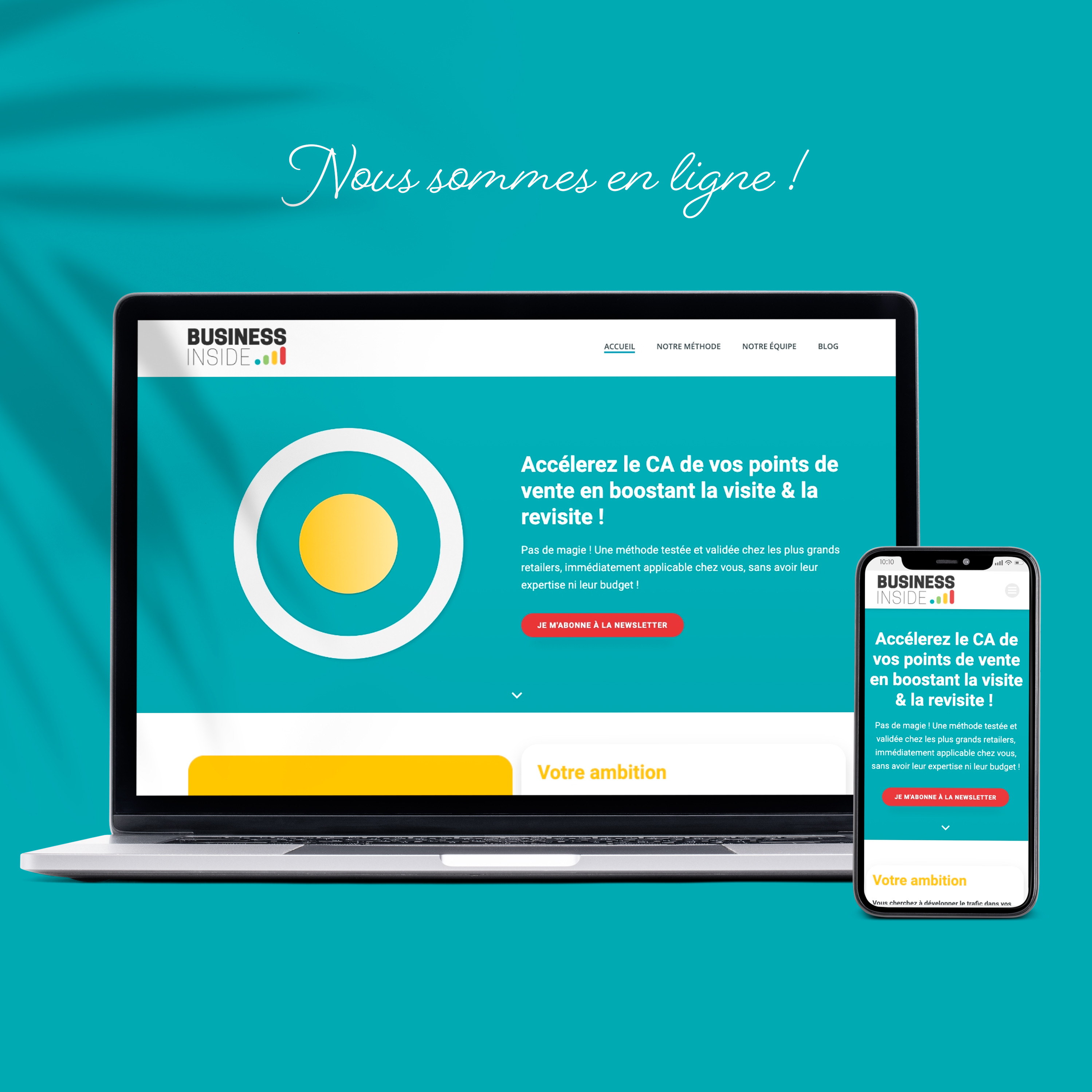 Mockup Site Business Inside